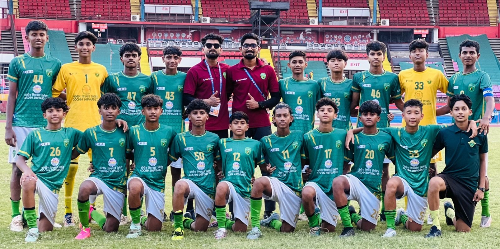 PFC Kerala Team U15 - Year 2025